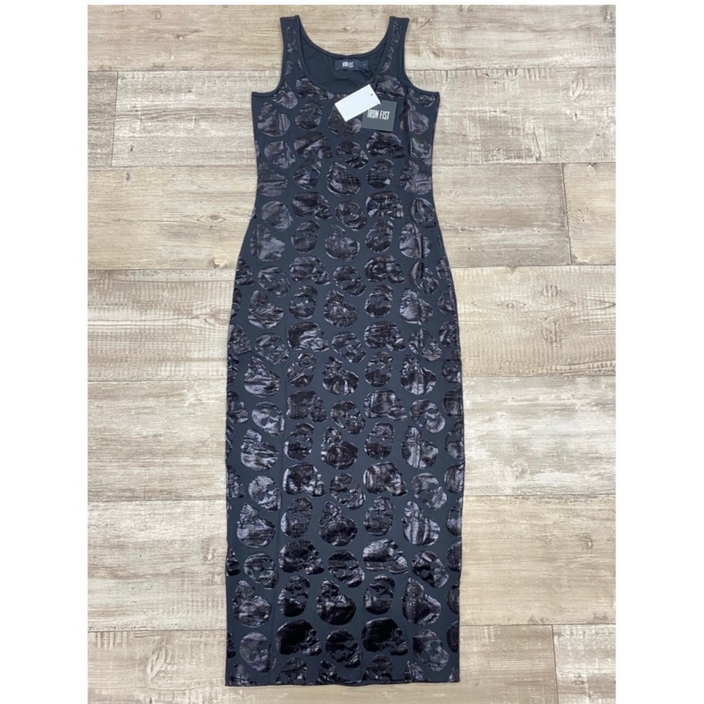 12 Iron Fist Skulls Club Maxi Dress - Picture 3 of 11